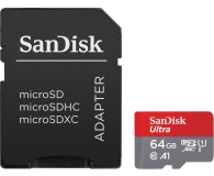 SANDISK Ultra 64GB 140MB/s microSDXC + SD - 1077519 - zdjęcie 2
